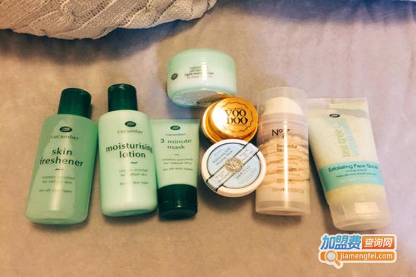 帅霓鸿护肤品加盟费