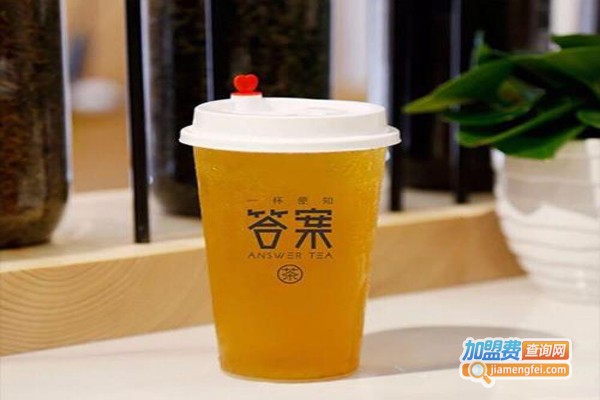 AnswerTea答案茶加盟费