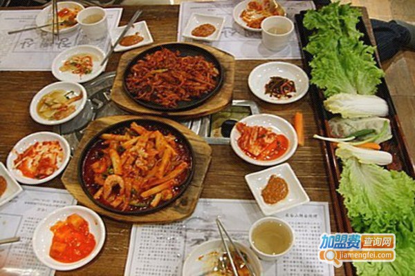 长白山韩国烧烤店加盟费