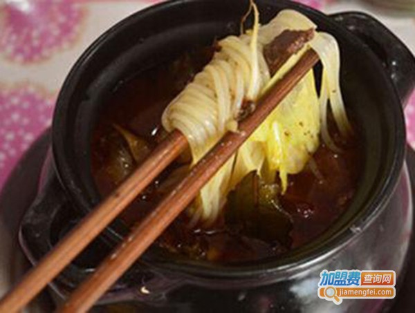 罐罐香米线连锁加盟费