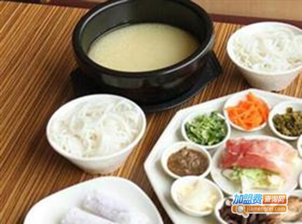 鲜香慧米线加盟费