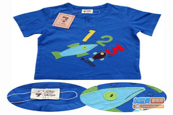 蓝色双鱼童装加盟门店