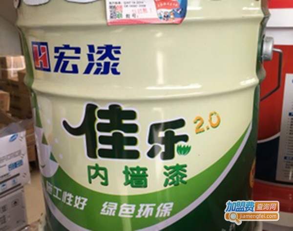 学宏涂料加盟费