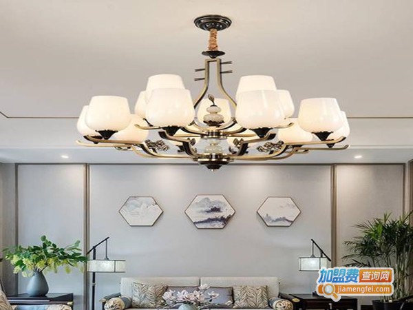 青松灯饰加盟门店