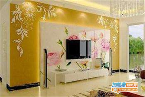 壁不可少印花壁布加盟费