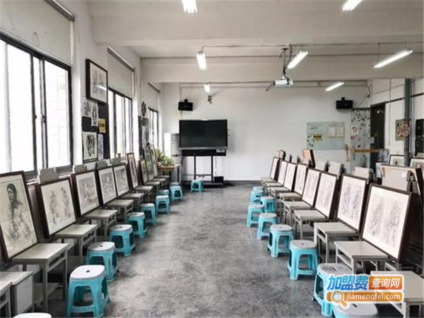 无形画室加盟费