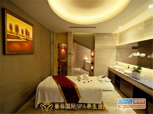蔓菲国际男士养生spa加盟费