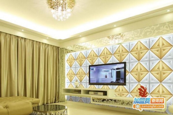 魔法画壁3D背景墙加盟店