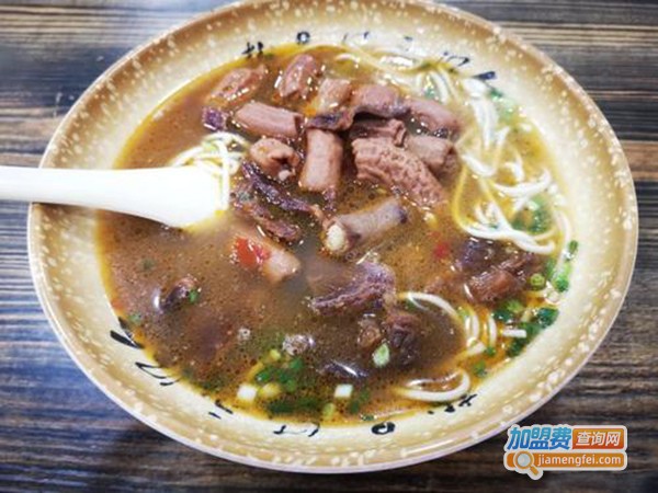 小肠牛肉面加盟费