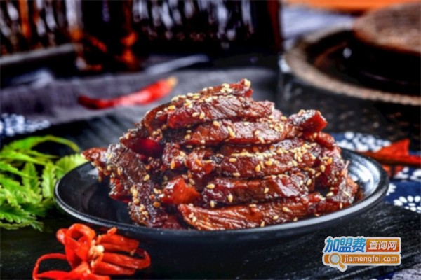 沁北草原风干牛肉干加盟店