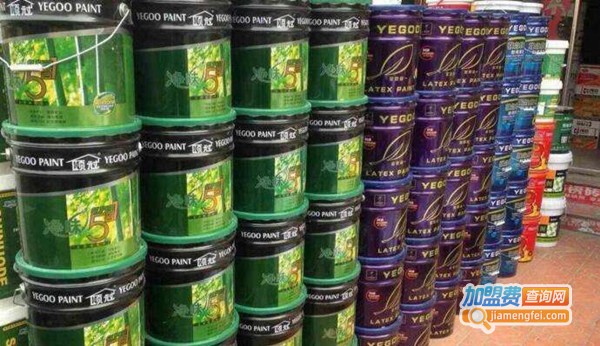 红冠涂料加盟费