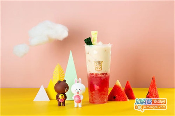 布朗熊与可妮兔奶茶加盟费
