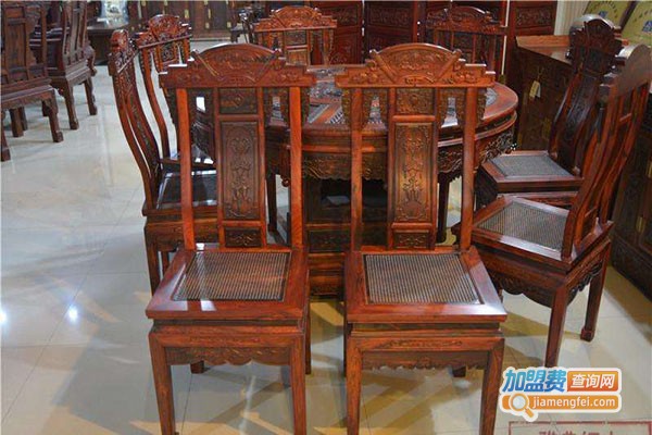 红酸枝家具加盟门店