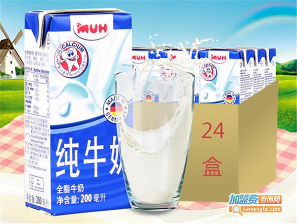 甘蒂牧场纯牛奶加盟费