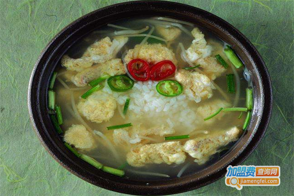 贝嫂老母鸡汤泡饭加盟费