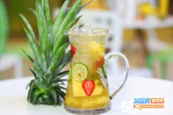 缤纷果茶水吧加盟费