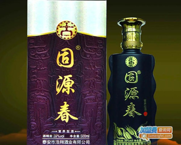 固源春保健酒加盟费