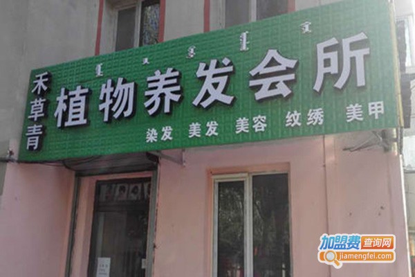 禾草青植物养发加盟门店