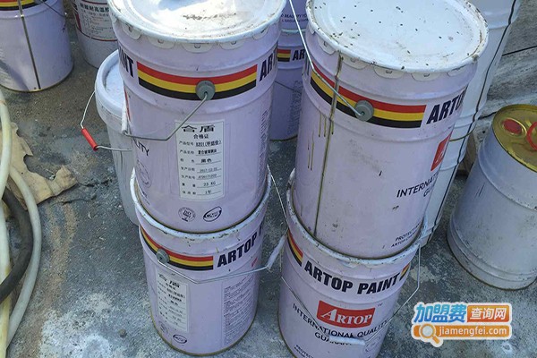 雅特霸力涂料加盟门店