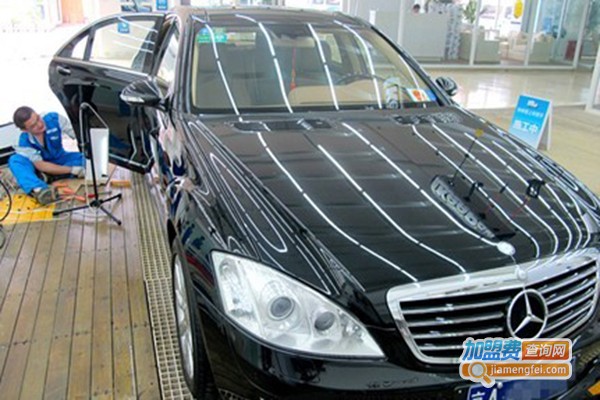 钣喷快美王汽车美容加盟门店