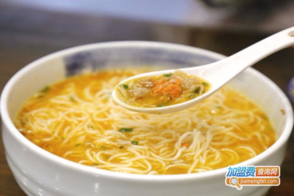 鸡汤面馆加盟费