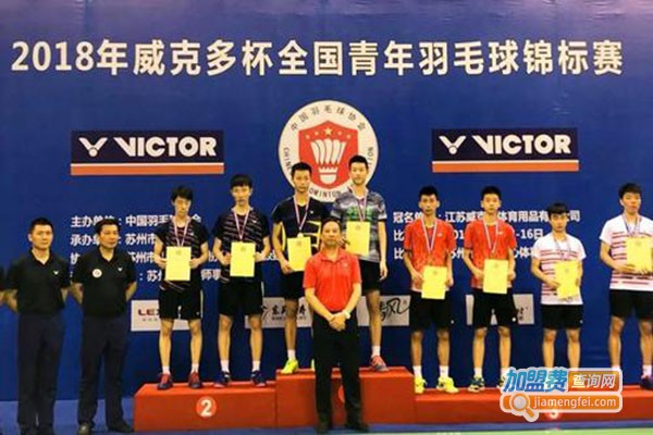 威克多羽毛球加盟门店