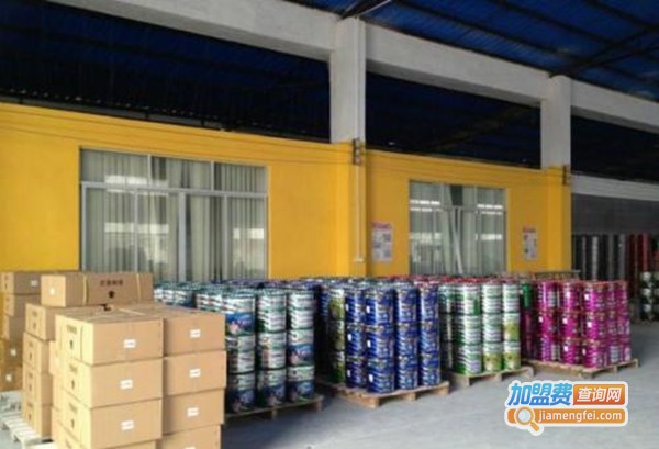 皓釉涂料加盟费