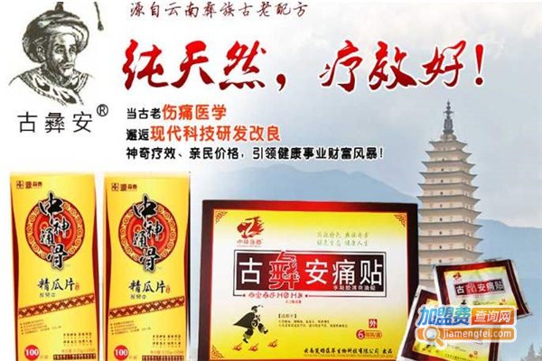 古彝安痛贴理疗体验店加盟费