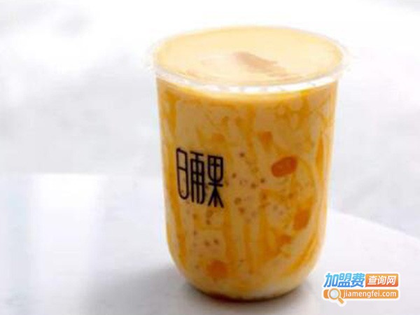 白雨果奶茶加盟费