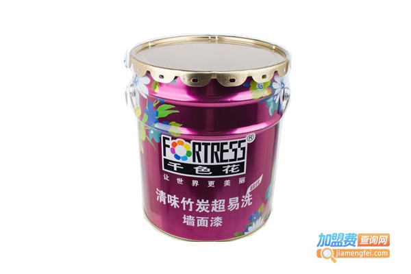 千色花涂料加盟费