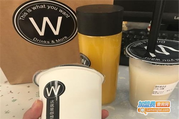 w果茶加盟