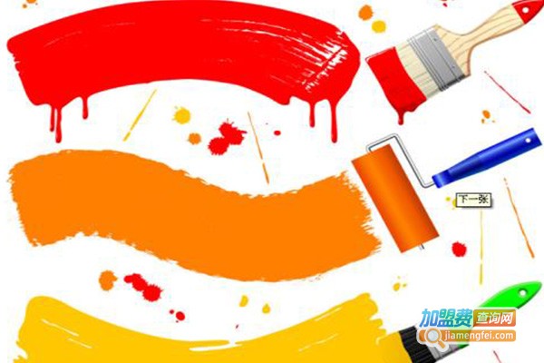 众彩涂料加盟费