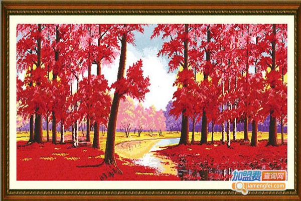 冠锦十字绣加盟费