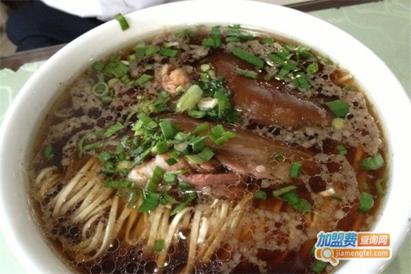 阿谈羊肉面馆加盟费