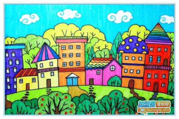 童呓绘儿童美术加盟费