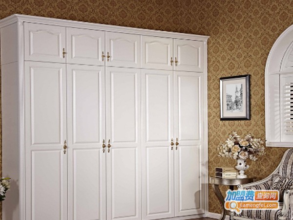 中南名典衣柜加盟费