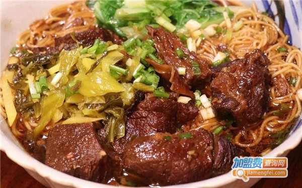 味林牛肉面加盟费