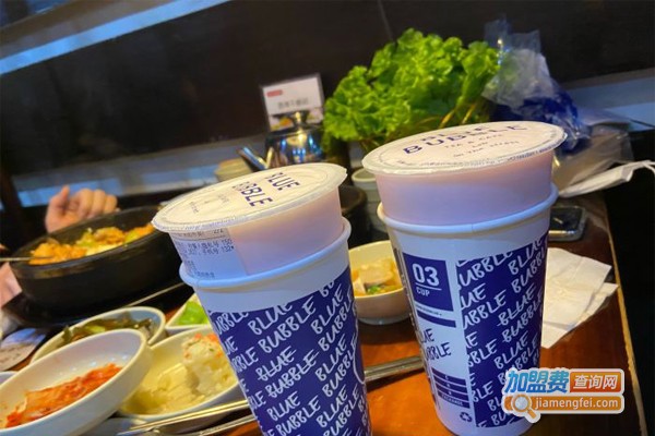 blue bubble奶茶加盟