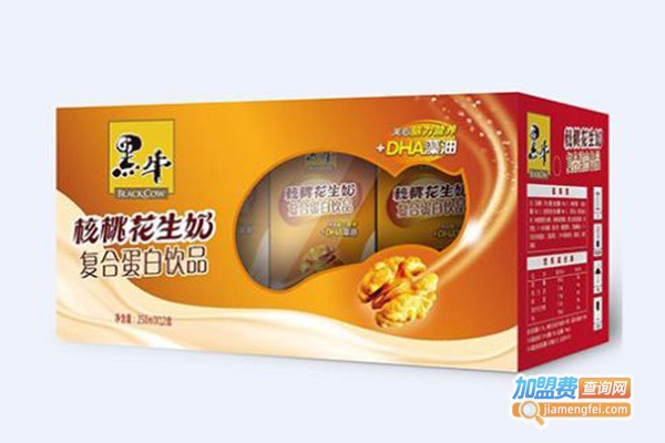 黑牛花生牛奶加盟费