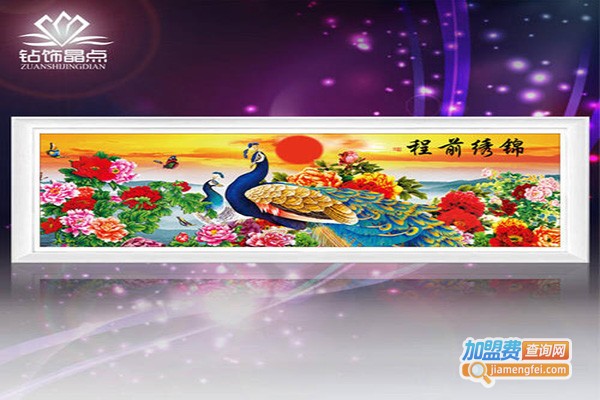 钻饰晶点砖石画加盟门店