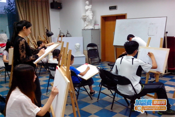 艺上画室加盟费