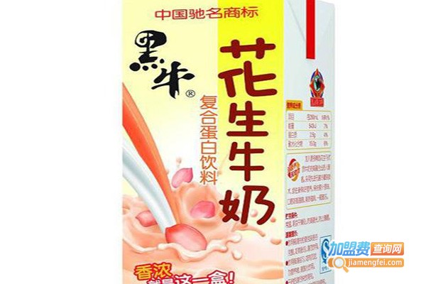 黑牛花生牛奶加盟费
