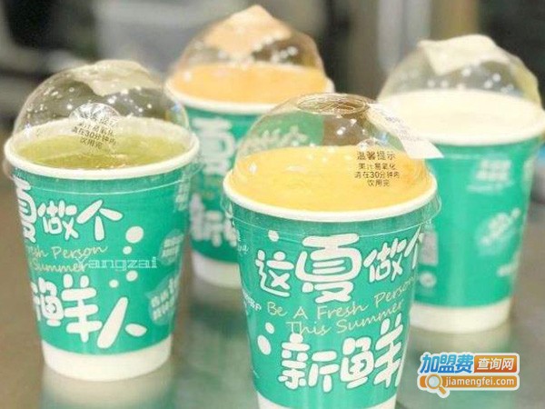 鲜滋先觉奶茶加盟费