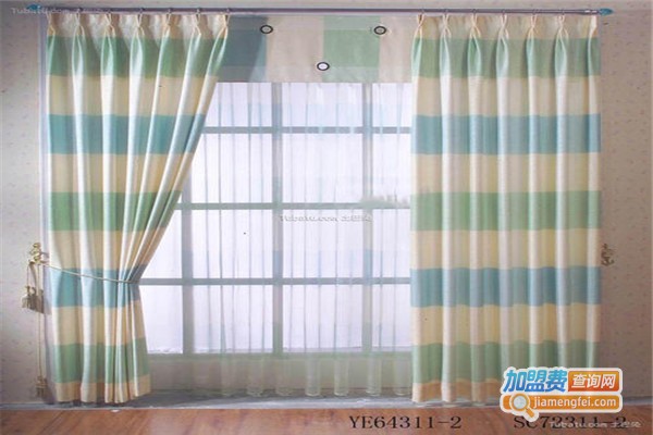 时尚窗帘布艺加盟门店