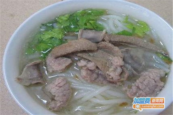 潮顺汤粉王加盟费