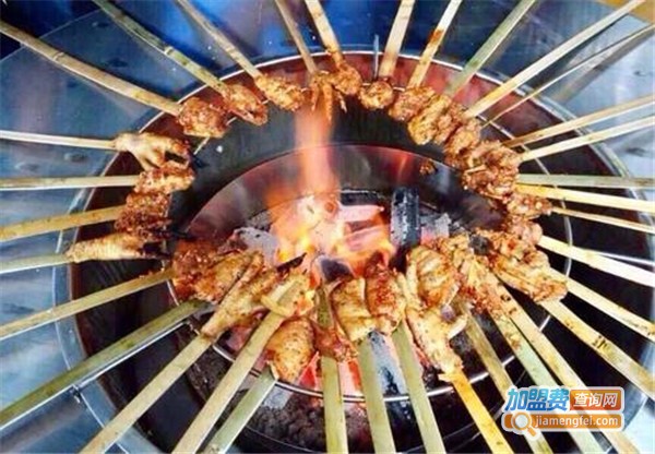 大竹签烧烤加盟费