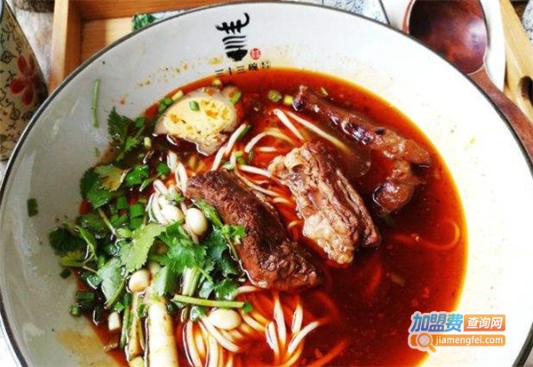 三十三碗牛肉面加盟费
