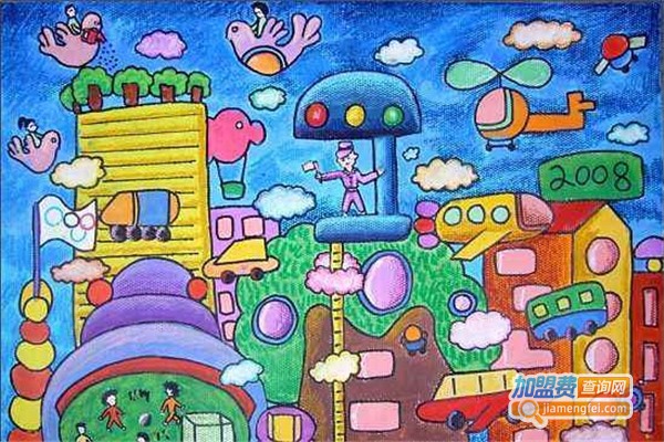 指点未来儿童画馆加盟费