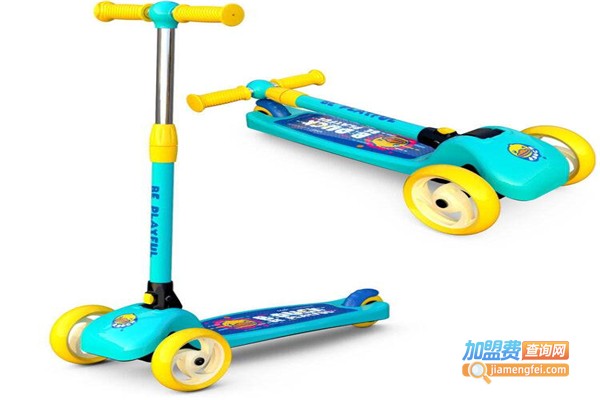 酷玩天下儿童滑板车加盟费