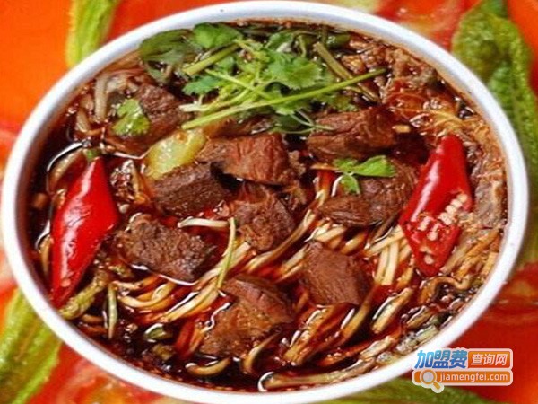 吾麦道牛肉面加盟费